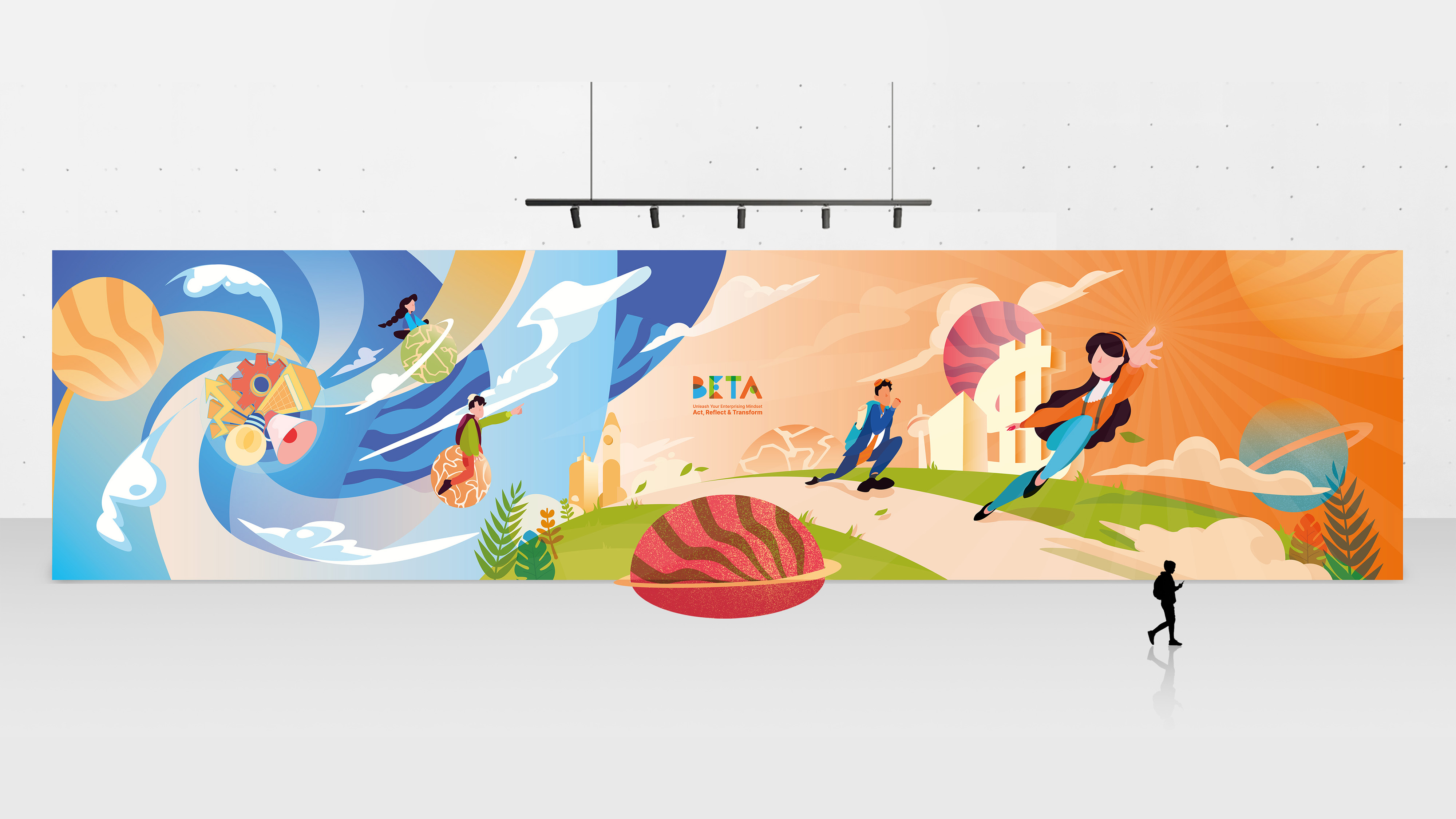 Large-scale Mural Installation